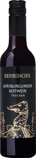 2018 Spätburgunder Rotwein trocken 0,375 L - Weingut Behringer