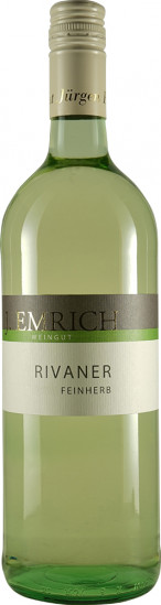 2023 Rivaner feinherb 1,0 L - Weingut Emrich