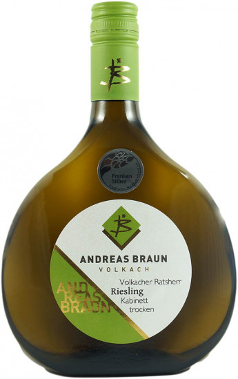 2022 Volkacher Ratsherr Riesling Kabinett trocken - Weingut Andreas Braun