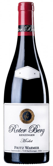 2018 Roter Berg Kenzingen Merlot trocken - Weingut Fritz Waßmer