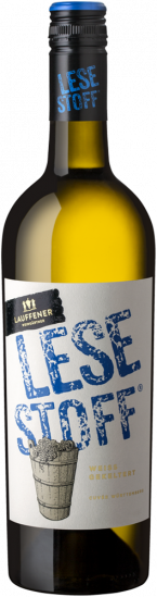 2024 Lesestoff ® weissgekeltert halbtrocken - Lauffener Weingärtner