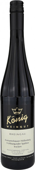 2020 Assmannshäuser Höllenberg Frühburgunder Spätlese trocken - Weingut Klaus u. Ursula König GbR