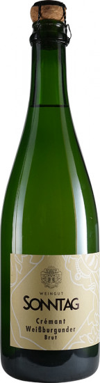 2018 Crémant Weißer Burgunder brut - Weingut Nico Sonntag
