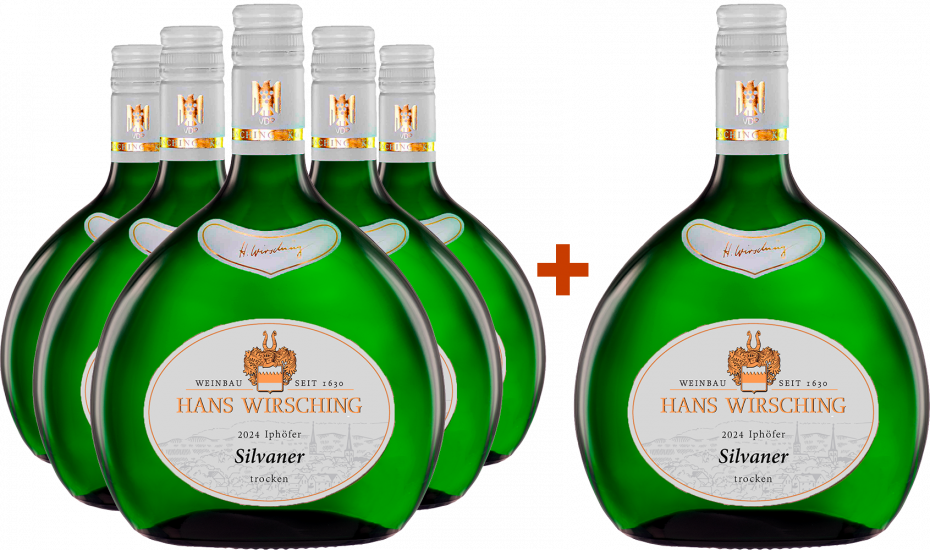 5+1 Paket Iphöfer Silvaner trocken - Weingut Hans Wirsching