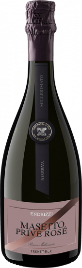 2016 MASETTO PRIVE' ROSE' Riserva Trento Doc brut nature - Endrizzi