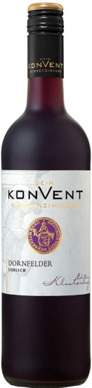 2014 Dornfelder Klosterhof QbA trocken - Weinkonvent Dürrenzimmern eG
