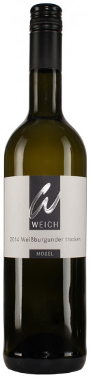 2014 Weißer Burgunder QbA trocken - Weingut Bernhard Weich