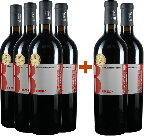 4+2 Paket Cru Boutenac Bio - Domaine Martinolle-Gasparets