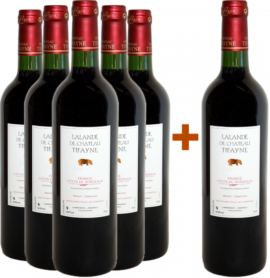 5+1 Paket Lalande de Château Tifayne - Bordeaux Vignerons