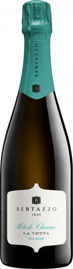 Metodo Classico La Vetta Bagnoli Spumante Bianco DOC brut nature - Bertazzo 1840