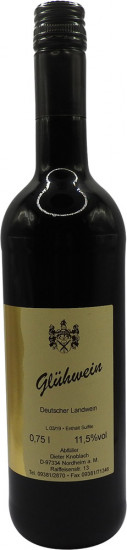2022 Glühwein aus Rotwein süß - Weingut Knoblach
