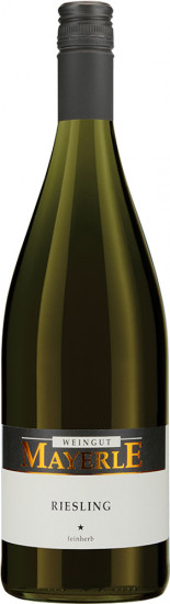 2024 Riesling feinherb 1,0 L - Weingut Mayerle