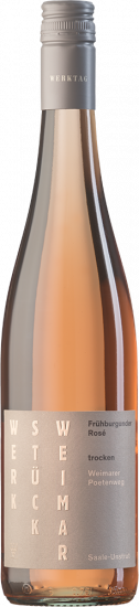 2025 Frühburgunder Rosé Werkstück Weimar trocken - Winzervereinigung Freyburg-Unstrut