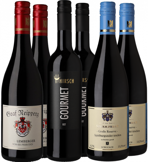 Württembergs Rotwein-Selektion