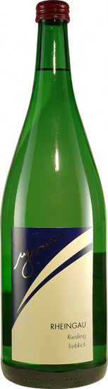 2018 Riesling Rauenthaler Steinmächer lieblich 1,0 L - Weingut Jonas