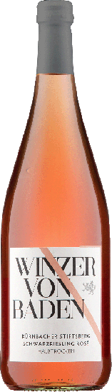 2023 Schwarzriesling Rosé Kürnbacher Stiftsberg halbtrocken 1,0 L - Winzer von Baden