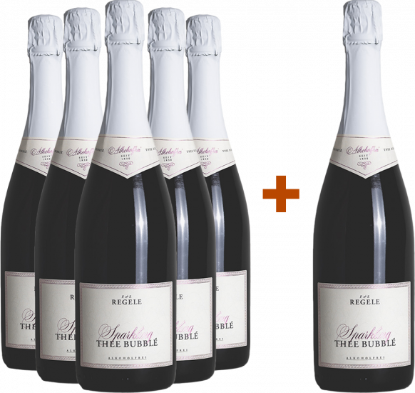 5+1  Paket Thee Bubblé - Weingut Regele