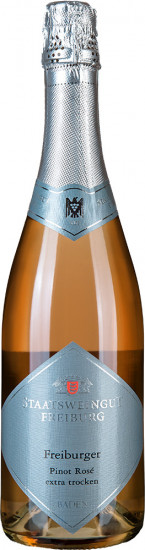 2018 Freiburger Rosé Sekt extra trocken - Staatsweingut Freiburg
