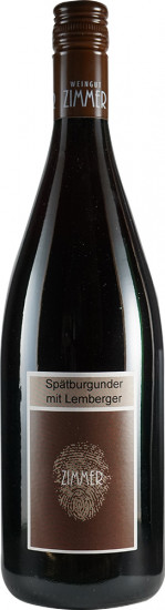 2023 Spätburgunder mit Lemberger halbtrocken Bio 1,0 L - Weingut Zimmer
