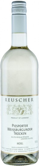 2020 Piesporter Weißburgunder Qualitätswein trocken - Weingut Josef Reuscher Erben