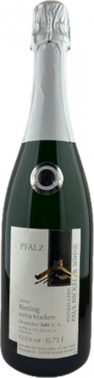 2020 Sekt Riesling extra trocken - Weinkellerei Paul Nickel & Söhne
