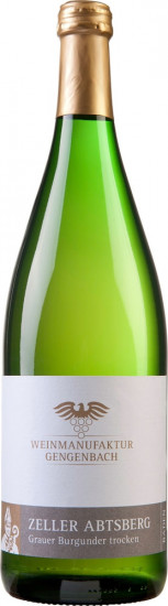 2016 Zeller Abtsberg Grauer Burgunder trocken 1,0 L - Weinmanufaktur Gengenbach