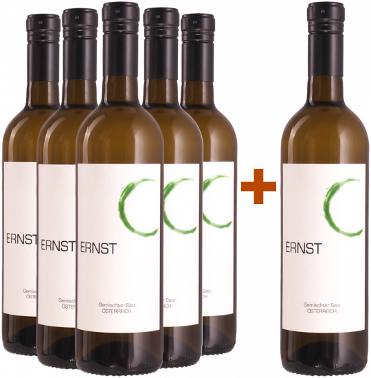 5+1 Paket Gemischter Satz Deutschkreutz trocken - Weingut Bernhard Ernst