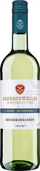 2025 Weißburgunder, 0,75 L, Region Kaiserstuhl, Baden trocken - Oberrotweiler Winzerverein