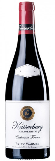 2019 Kaiserberg Herbolzheim Cabernet Franc trocken - Weingut Fritz Waßmer