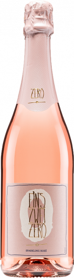 EINS-ZWEI-ZERO Sparkling Rosé entalkoholisiert verperlt - Weingut Leitz