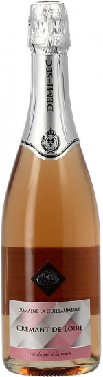 Cuvée Rosé demi-sec Crémant de Loire AOP halbtrocken - Domaine la Guillaumerie