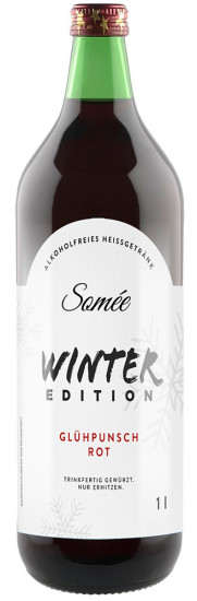 Somée Winteredition Glühpunsch rot alkoholfrei mild 1,0 L - Somée