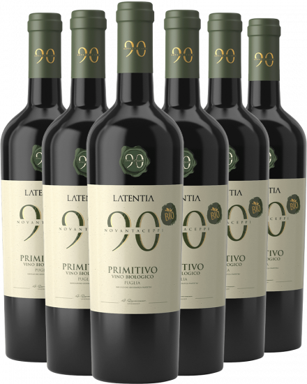 6er Paket Novantaceppi Primitivo Puglia IGP Bio - WirWinzer Select Teck