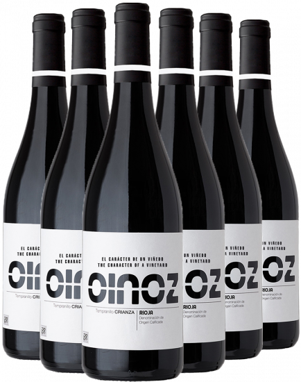 Aktionspaket 2021 Oinoz Crianza Rioja DOCa - Oinoz