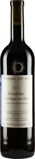 2011 LÖWENBERG DORNFELDER Barrique trocken - Weingut Dackermann