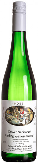 2024 Kröver Nacktarsch Riesling Spätlese trocken - Weingut Kaufmann-Nowack