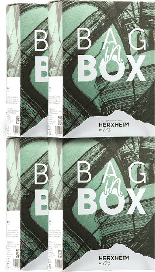 4er Paket Riesling Bag-in-Box - Winzergenossenschaft Herxheim am Berg