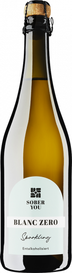 Sober You, Blanc Zero Sparkling, alkoholfreier Sekt, - Oberrotweiler Winzerverein