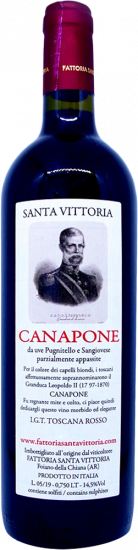 2023 Canapone Toscana Rosso IGP trocken - Fattoria Santa Vittoria