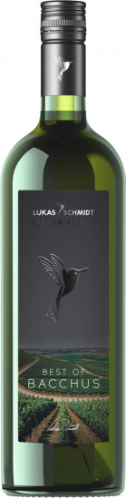 2021 MAGNUMFLASCHE Best of Bacchus /// Second Flight halbtrocken 1,5 L - LUKAS SCHMIDT Wein
