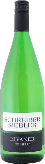 2024 Rivaner feinherb 1,0 L - Weingut Schreiber-Kiebler