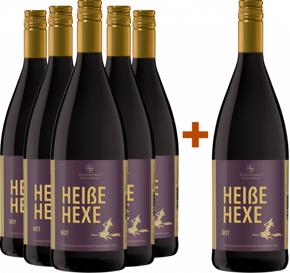 5+1 Paket Winzerglühwein rot - Winzerverein Deidesheim