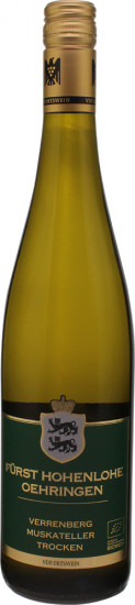 2022 Verrenberg Muskateller VDP.Ortswein trocken Bio - Weingut Fürst Hohenlohe-Oehringen
