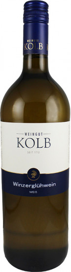 Winzerglühwein weiß süß 1,0 L - Weingut Kolb