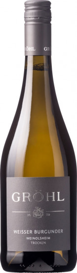 2023 Weinolsheimer Weißer Burgunder trocken - Weingut Eckehart und Johannes Gröhl