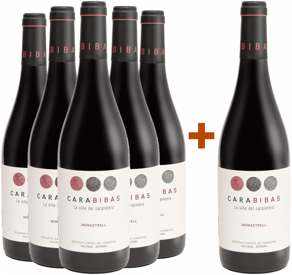 5+1 Paket La Viña del Carpintero Alicante DO - Bodegas Sierra de Cabreras