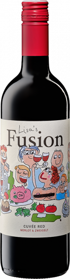 2023 LISA's Fusion Cuvée rot Merlot&Zweigelt trocken - Weingut Weinwurm