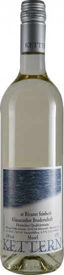 2024 Klüsserather Bruderschaft Rivaner feinherb - Weingut Heiko Kettern