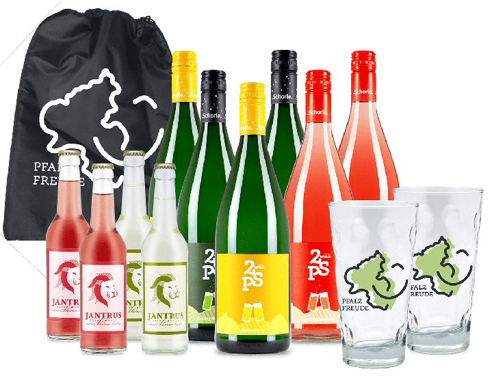 Frühlings Schorle-Probierpaket + gratis Kühlrucksack
