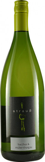 2024 Bacchus & Müller Thurgau 1,0 L - Weingut Strauß